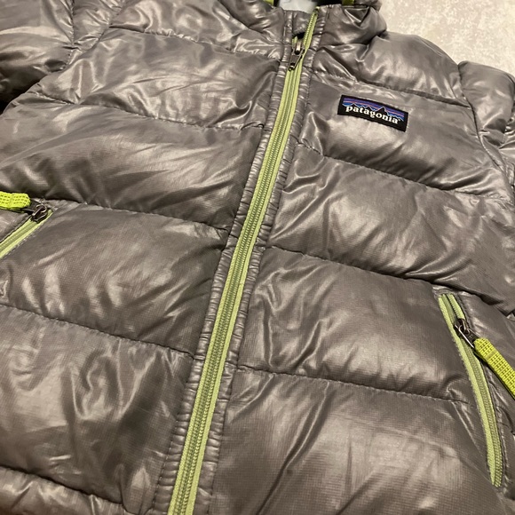 Grey hi-loft down jacket - Picture 3 of 5